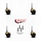 Service Caster 2 Inch Windsor Antique Metal Ball Caster - Grip Neck Stem - SCC, 4PK SCC-GN01S20-DCS-WA-4 - alternate 5